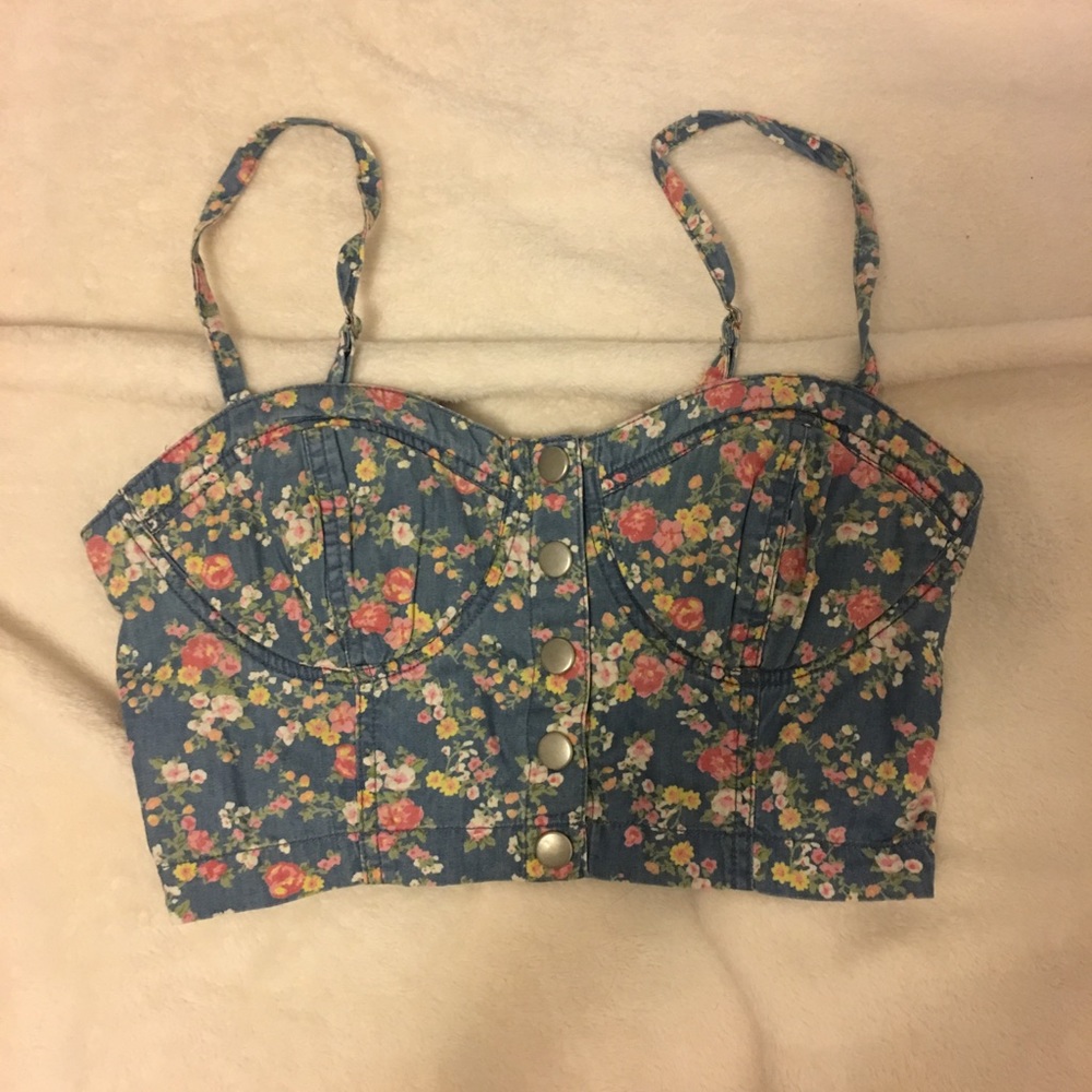 Floral Crop top